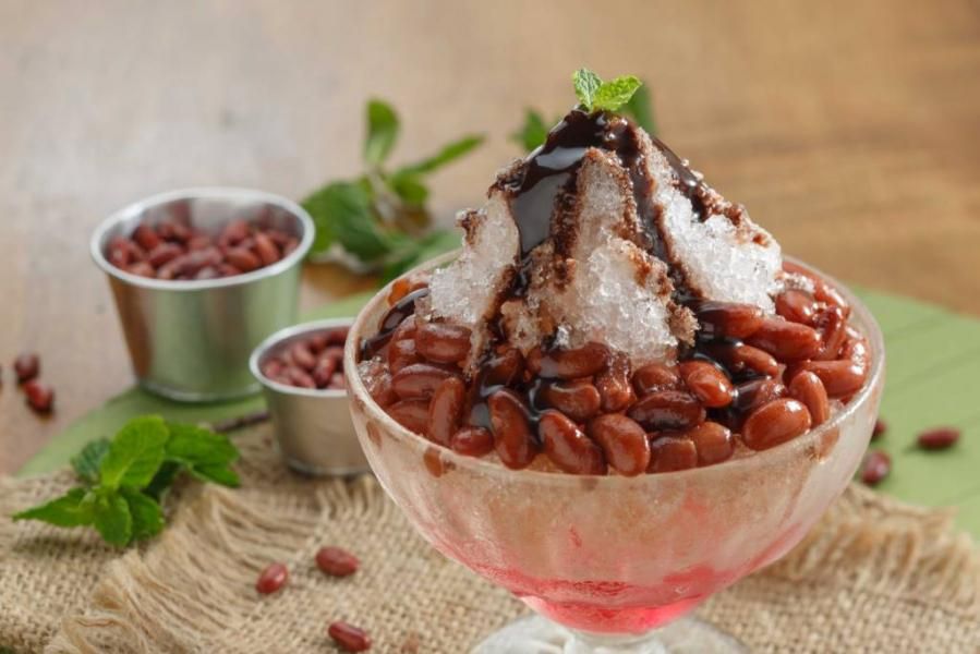 Es Kacang Merah Pempek Candy